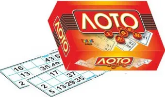 Topgame лото красное 00569