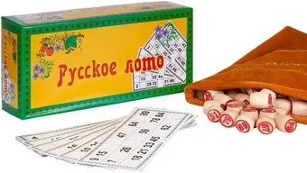 Объедовская фабрика Игрушки Русское лото. Для всей семьи 362-19