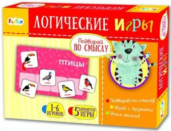 FunTun Логические игры Подбирай по смыслу F1205003P