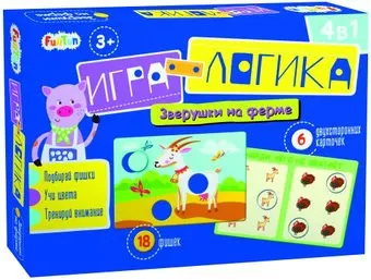FunTun Игра-логика Зверушки на ферме F1199003P