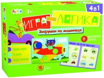 FunTun Зверушки на машинках F1199001P