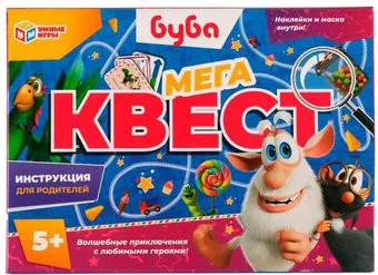 Умные игры Буба. Мегаквест 4680107940773