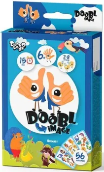 Danko Toys Двойная картинка Животные DBI-02-03