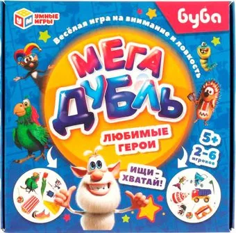 Умные игры Мега Дубль. Любимые герои. Буба 4680107940681