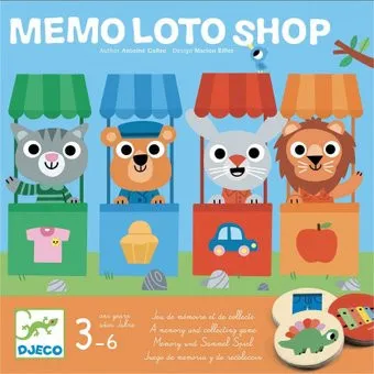 Djeco Мемо Магазин 08537