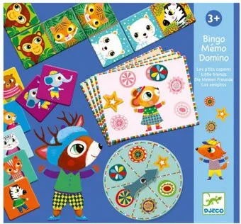 Djeco 3 игры 08131