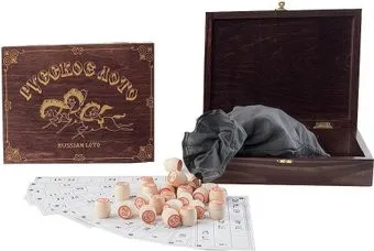 Объедовская фабрика Игрушки Русское лото Тройка 356-19