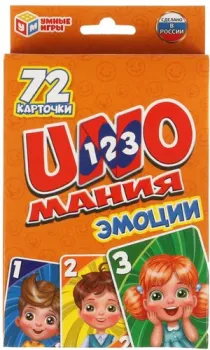 Умные игры Эмоции. Уномания 4680107925428