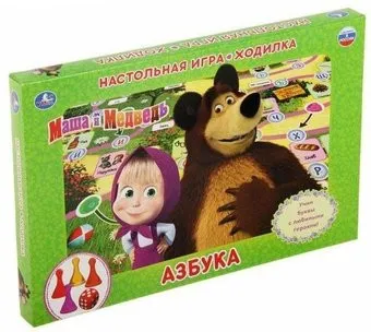 Умные игры Маша и Медведь Азбука 4690590112052