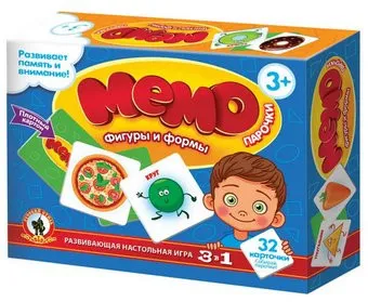 Русский стиль Мемо Парочки Фигуры и формы RS-03464