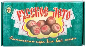 Объедовская фабрика Игрушки Русское лото 004-07