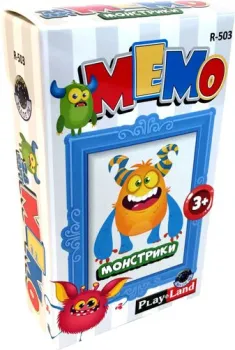 Play Land Мемо. Монстрики R-503