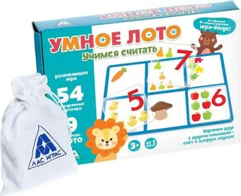 <?= Лас Играс Умное лото. Учимся считать 3807326 ?>