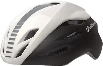 Polisport Aero Road Black matte/White gloss/Grey M
