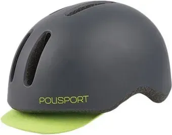 Polisport Commuter Dark Grey matte/Fluo Yellow L