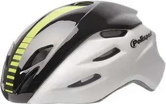 Polisport Aero Road White matte/Black gloss/Fluo yellow M