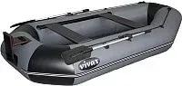 Vivax К280Т с полом-сланью (без киля, серый/черный)