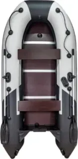 Ривьера Компакт R-K-3400 СК lg/bl (светло-серый/черный)