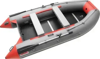 Roger Boat Hunter Keel 3500 (малокилевая, серый/красный)