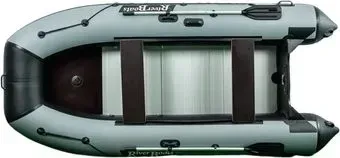 RiverBoats 350 алюминиевый пол (серый/черный)