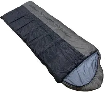 BalMax Аляска Camping Plus -10 (черный/серый, левая молния)