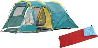 Coyote Dakota CL-A08-Green (со спальным мешком ZC-SB001 красный)