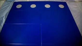 Pulsar ПВХ 4T 2.5x2.5 м (с отверстиями)