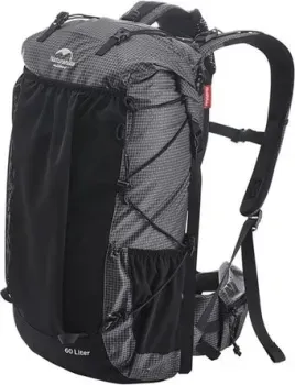 Naturehike Rock Series NH19BP095 60L+5L dyneema (черный)