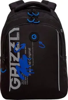 Grizzly RB-452-3f (черный/синий)