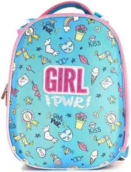 Schoolformat Ergonomic + Girl Power РЮКЖКРД-ГПР (зеленый)