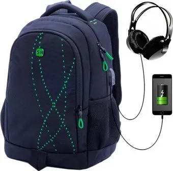 SkyName 90-112 (черный/зеленый)