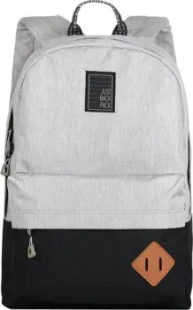 Just Backpack Vega (light-grey-black)