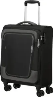 American Tourister Pulsonic Asphalt Black 55 см