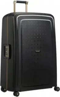 Samsonite S'Cure DLX Black/Gold Delicious 75 см (4 колеса)
