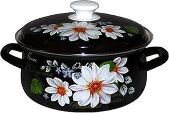 КМЗ Белые георгины-1 61904-122/6