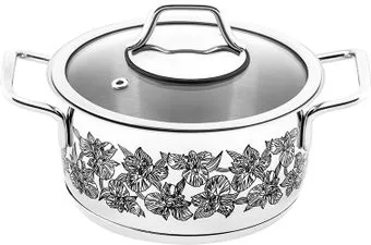 Elan Gallery Гармония вкуса Серебро Ирисы 120866