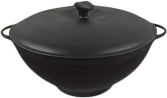 Ситон WOK без покрытия с крышкой 3.5 л