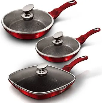 Berlinger Haus Burgundy Metallic Line BH-6189