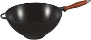 Ситон WOK с деревянной ручкой ЭМ 26 см