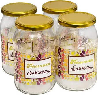 Promsiz Ассорти с крышкой Р22б.77.4.900/ДКУ (900мл, 4шт)