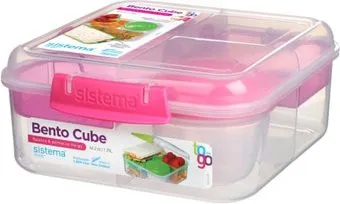 Sistema Bento Cube To Go 21685 (розовый)
