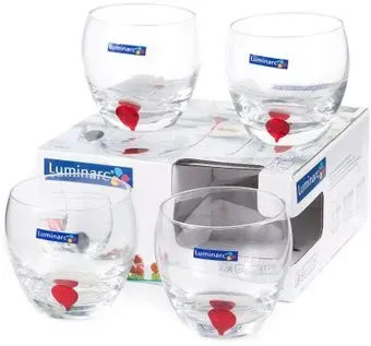 Luminarc Drip red E5171