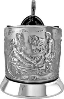 Кольчугинский мельхиор Охотники С7408/72