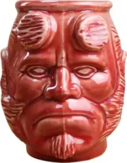 Tiki Kook Бокал Tiki Kook Тики Хелбой (розовый)