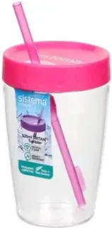 Sistema с трубочкой 760 (3 шт, красный)