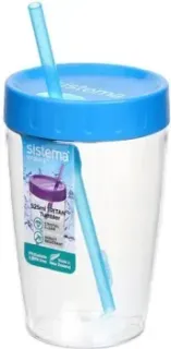 Sistema с трубочкой 760 (3 шт, синий)