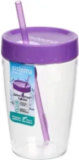 Sistema с трубочкой 760 (3 шт, фиолетовый)