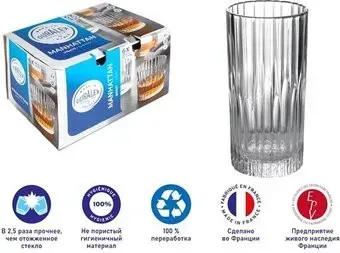Duralex Manhattan Clear 1058AB06A0111