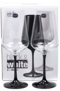 Bohemia Crystal Sandra Black/White 40728/D4656/450-2