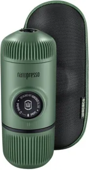 WACACO Nanopresso Moss Green + Case